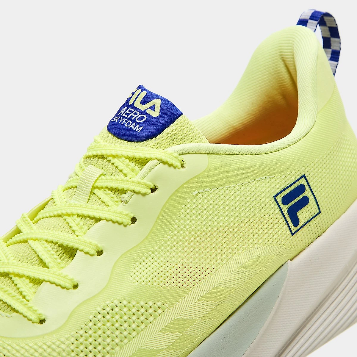 Tênis Fila Aero Skyfoam Feminino Verde Limão+Azul - 33