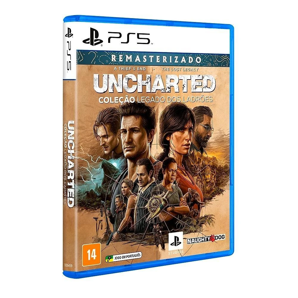 Jogo Uncharted: Coleção Legado dos Ladrões, PS5