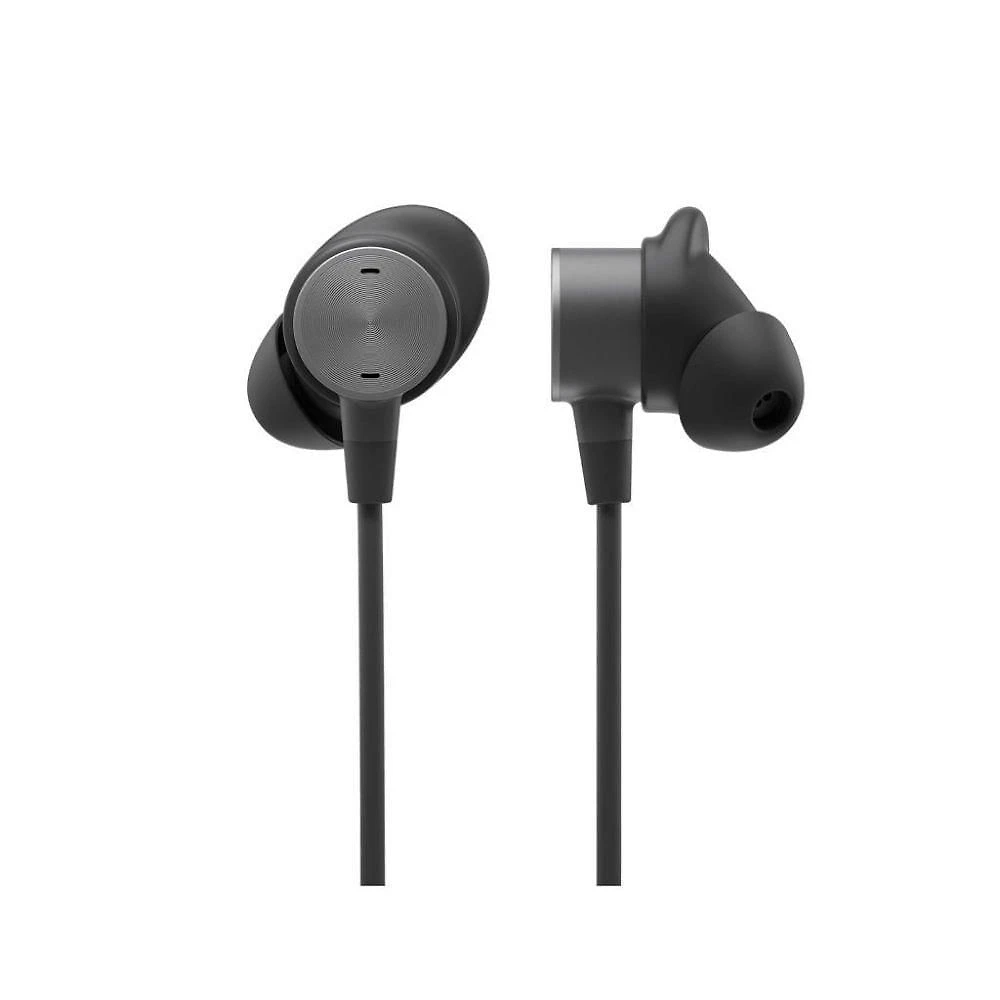 Fone de Ouvido com Fio Logitech Zone Wired Earbuds Teams 981-001008 Chamadas e Música USB-A USB-C