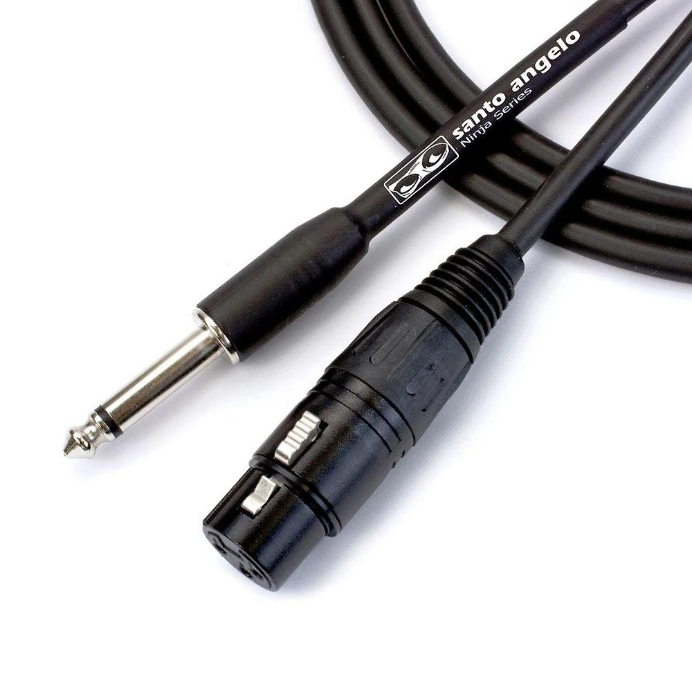 Cabo De Microf. Ninja Hg 0,20 Mm P10-xlr F. 20ft 6,10m Pt