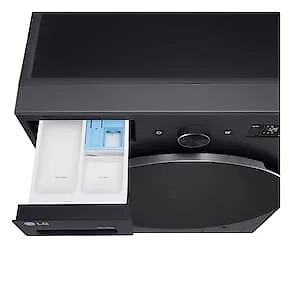 Lava e Seca LG WD16GNTS6 16kg/10kg AI DD Wi-Fi TurboWash 360° Vapor Black Inox 110V
