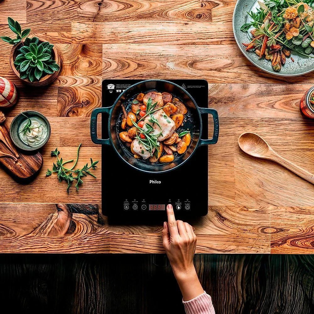 Cooktop de Indução Philco Portátil 1 Queimador PCT10A 220V