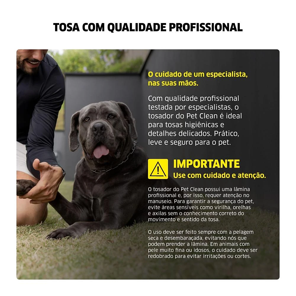 Aspirador de Pelos e Tosador Pet Clean Kärcher 110V