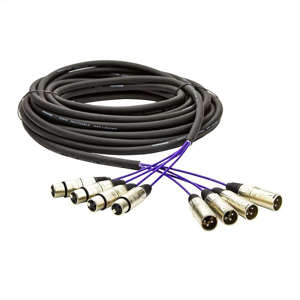 Multicabos Com Conectores Xlr 4 Vias Santo ângelo 1 Metro