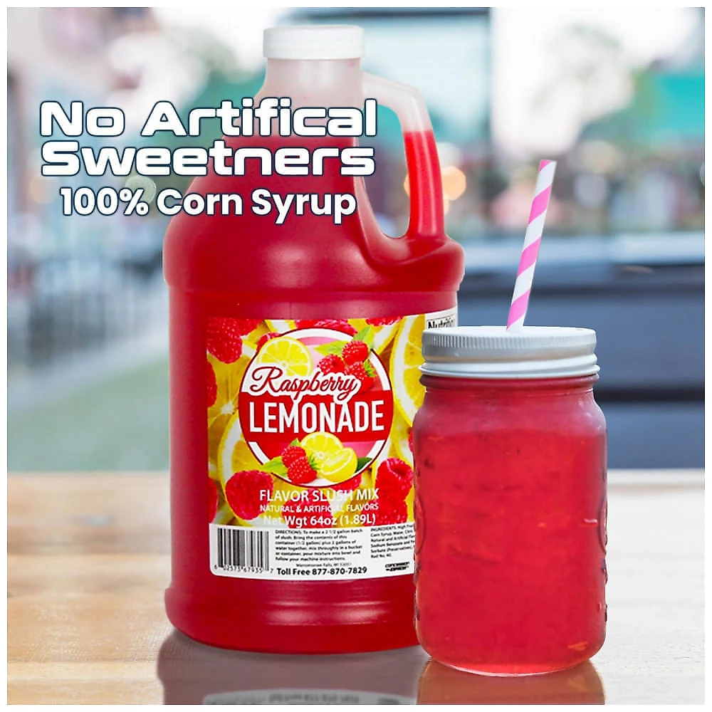 Concentrado para Slush Raspadinha Concession Express 2 Sabores Mix Xarope Frozen 9,5L