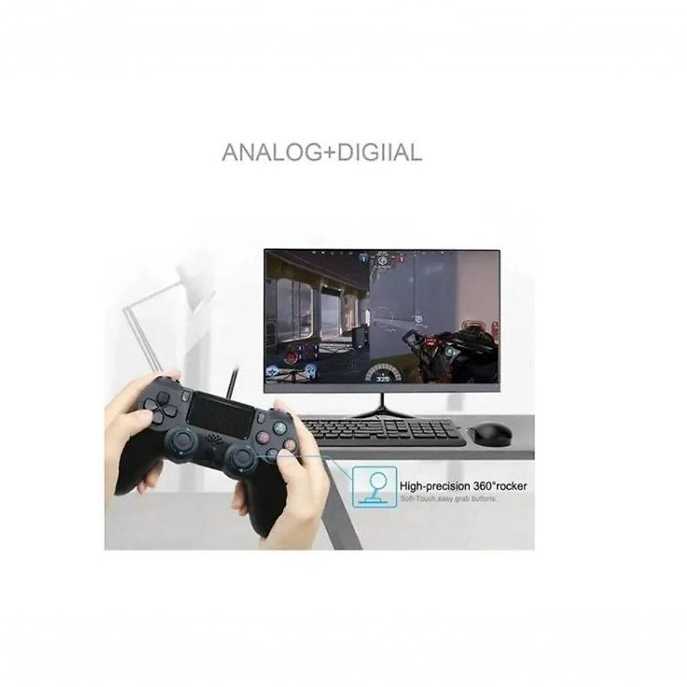 Controle Compatível Com Ps4 Computador Manete Sem Fio