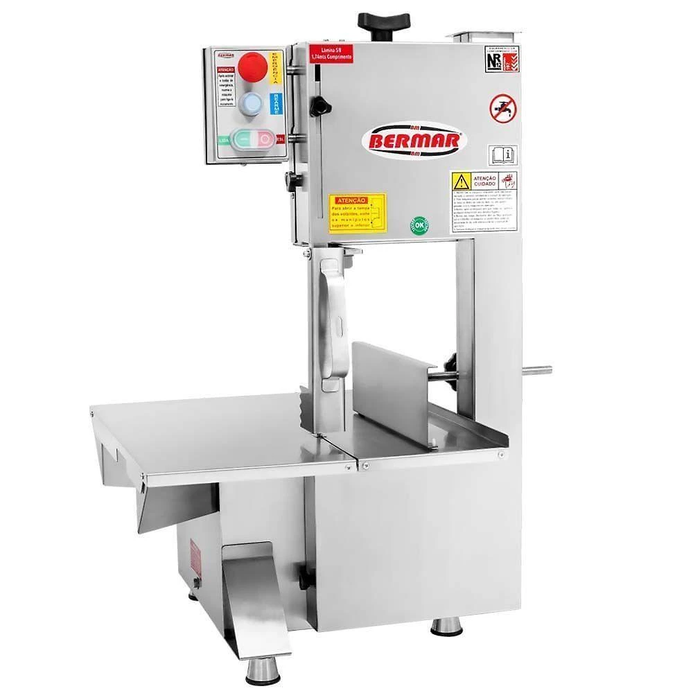 Serra De Fita De Bancada 174 Bm25 Bivolt Inox Bermar