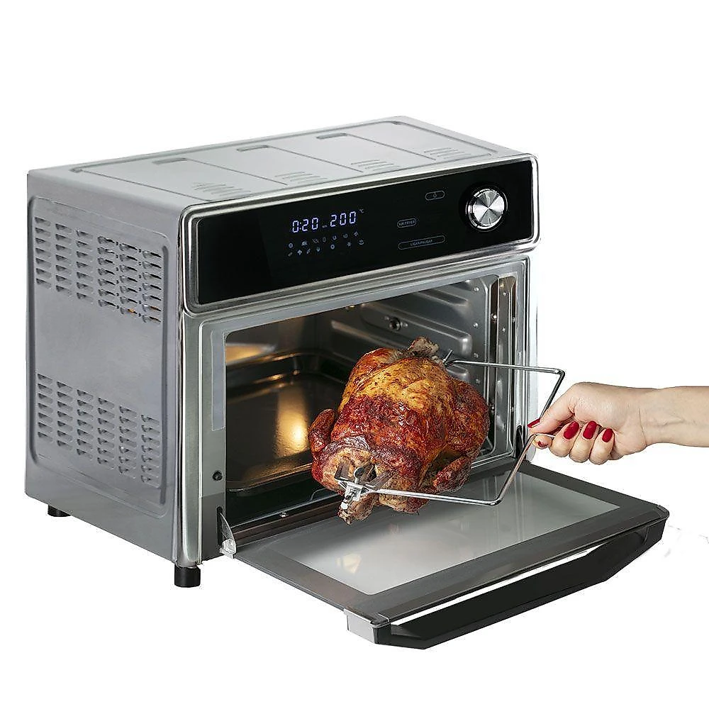 Fritadeira air fryer forno 25l gallant digital gfe25 rotisserie 220v