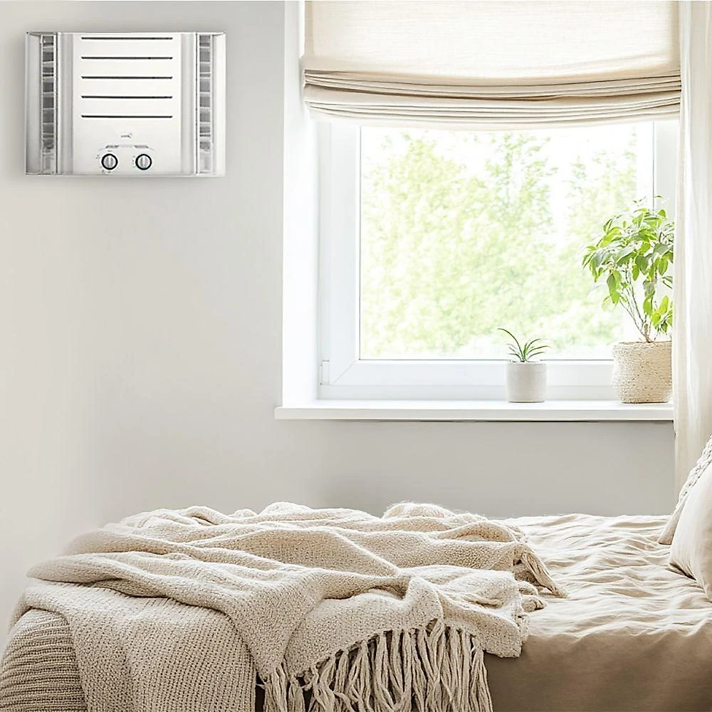 Ar condicionado janela mecânico midea 10000 btus frio 127v qcl108bb