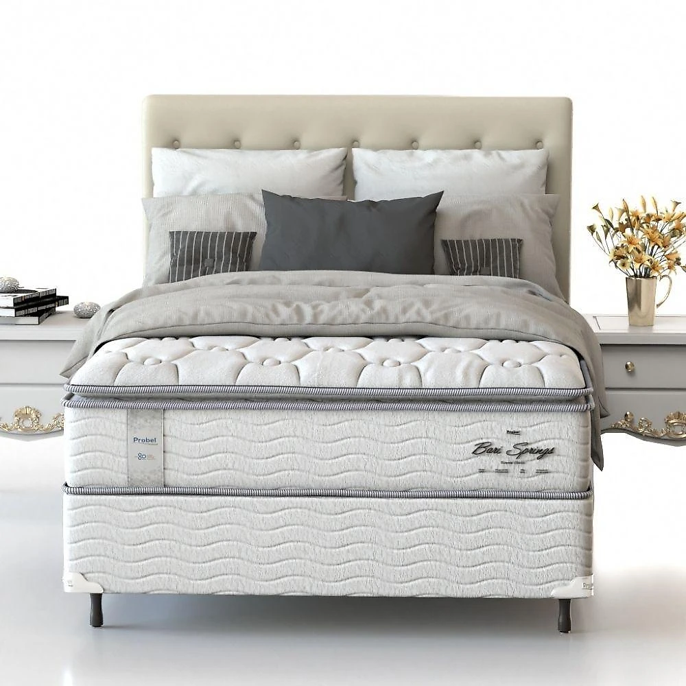 Conjunto Box Casal Mola Ensacada Probel Bari (138x188x58cm)