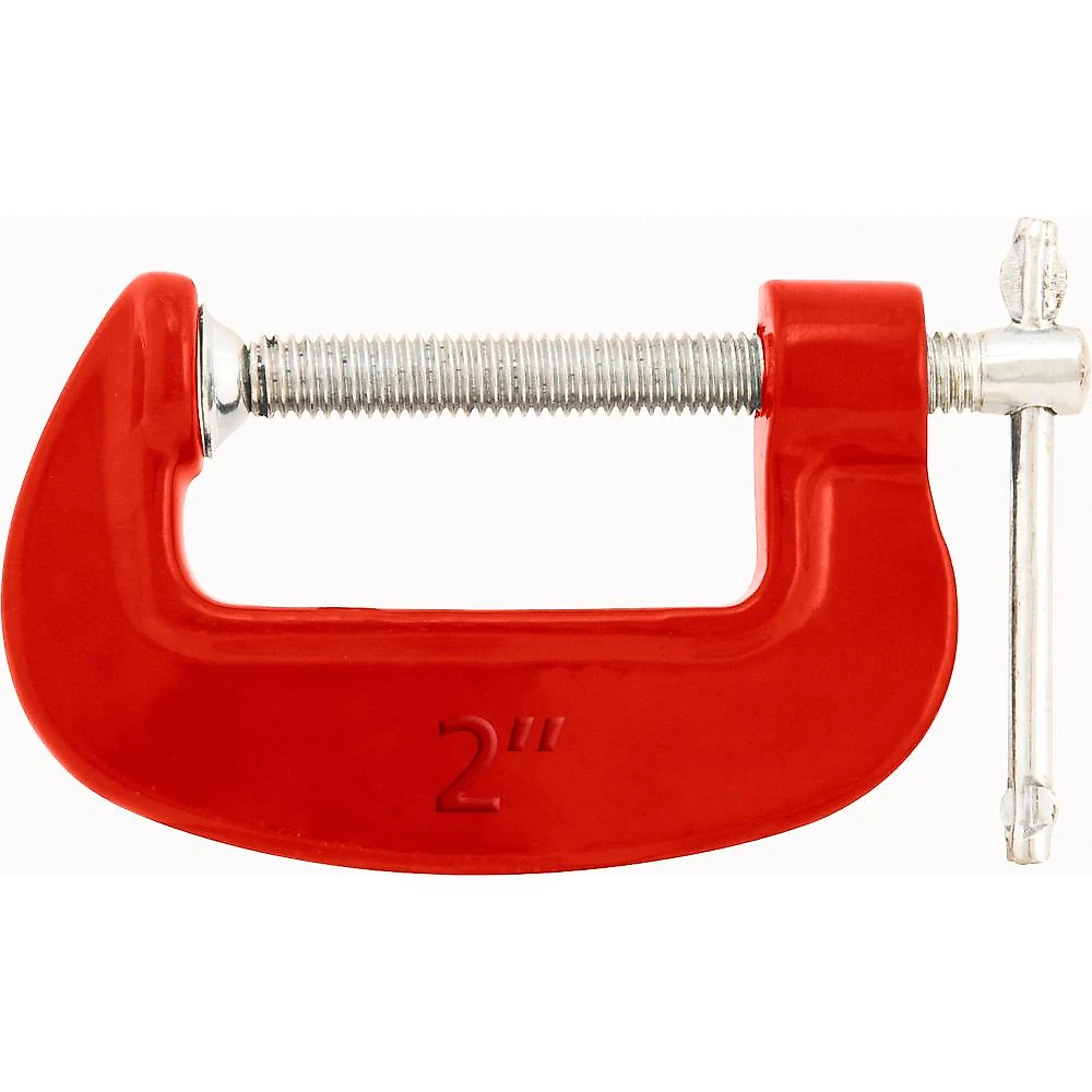 Jogo grampo tipo c com 1",2",3" ferro fundido leve nove54