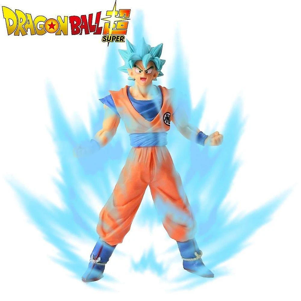 Boneco Goku Super Sayajin Blue Dragonball Z Super - 18Cm