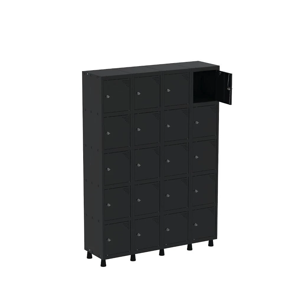 Armário Guarda Volume Locker Roupeiro 20 Portas Aço GRP 504/20