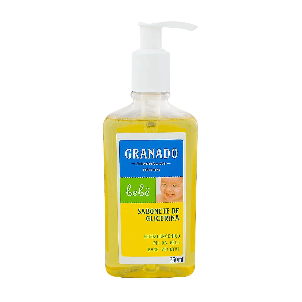 Sabonete Líquido Infantil Glicerina Granado Bebê com 250ml