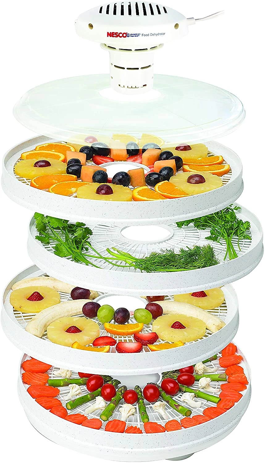 Nesco Desidratador de Alimentos 4 Bandejas 400W Branco 110V