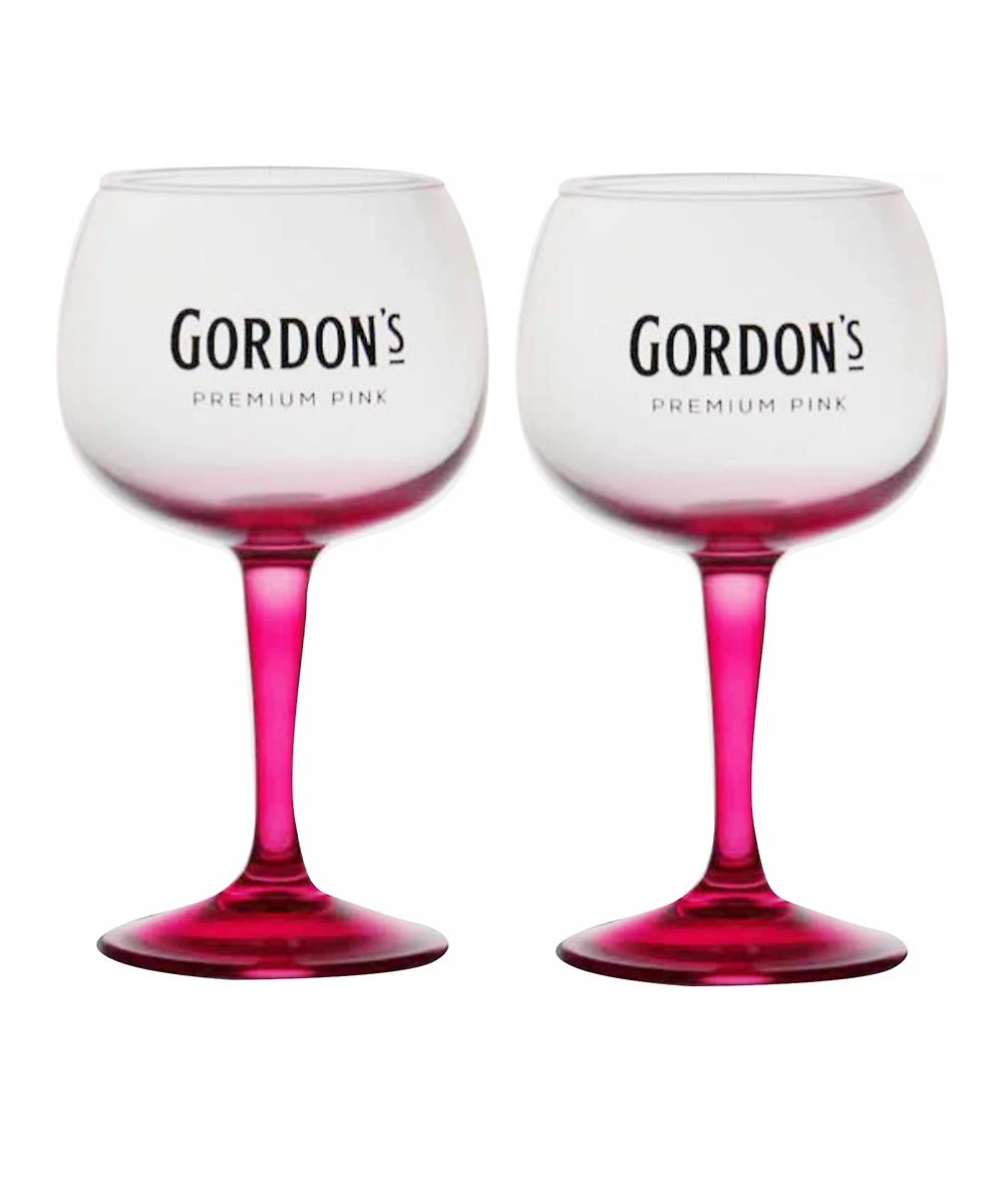 Jogo de Taças para Gin Gordons Pink 2 Peças de 600ML
