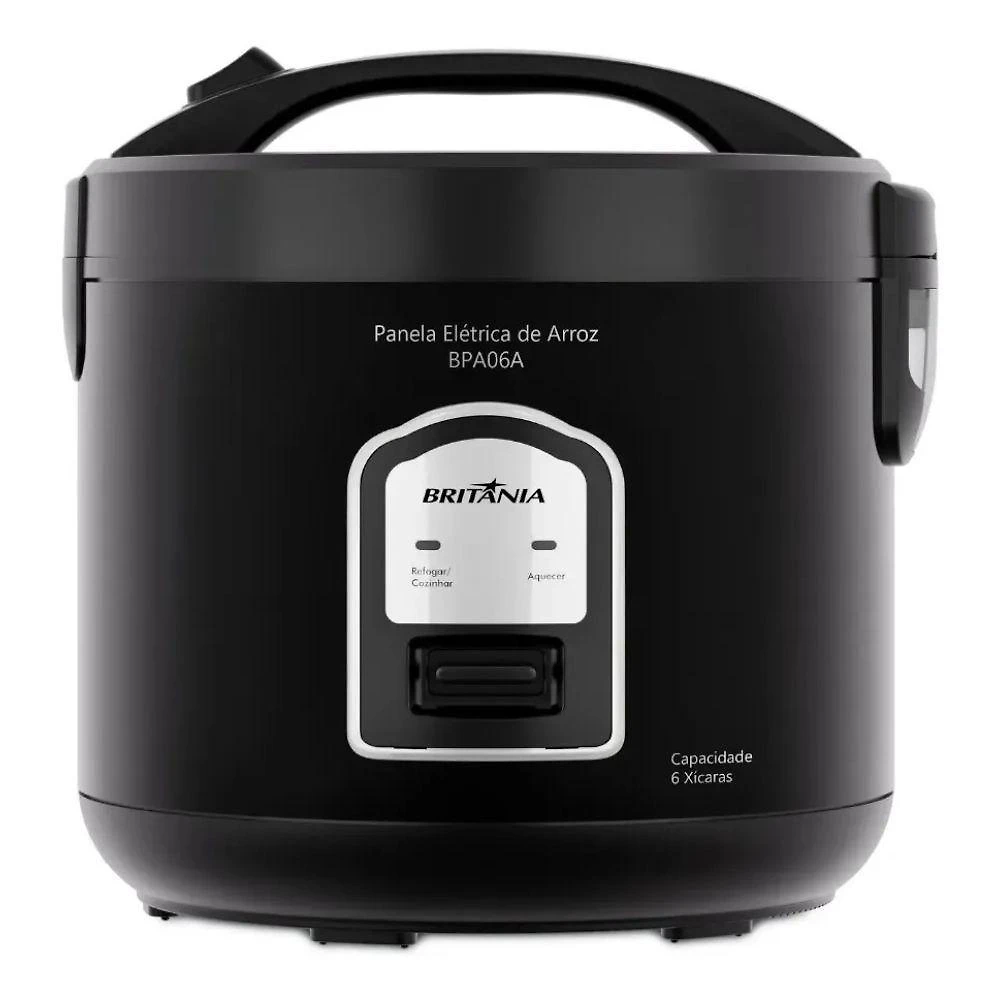 Panela Elétrica de Arroz Britânia BPA06A 6L 700W Branco 110V