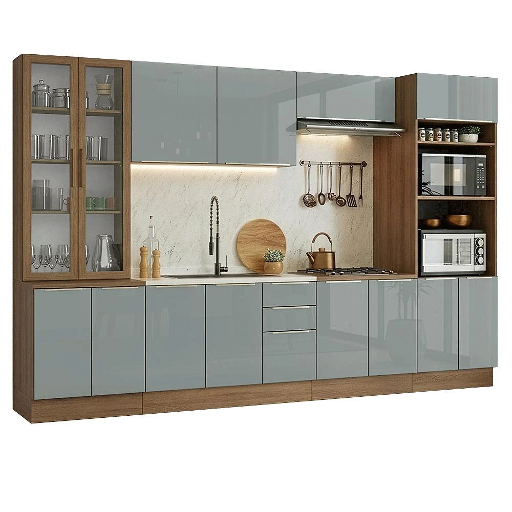 Armáriocozinha completa 340 x 60 cm lux madesa 04