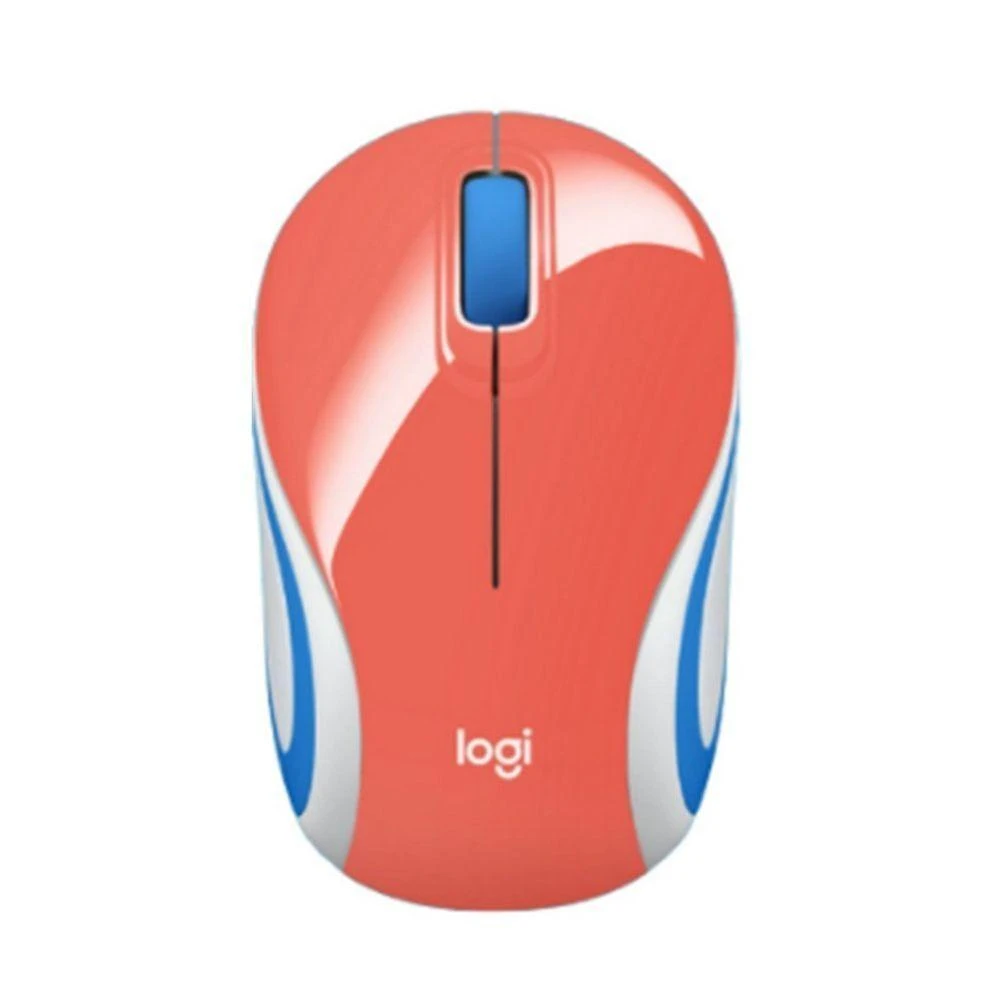 Mouse Sem Fio Mini Logitec Portátil E Pequeno Laptop