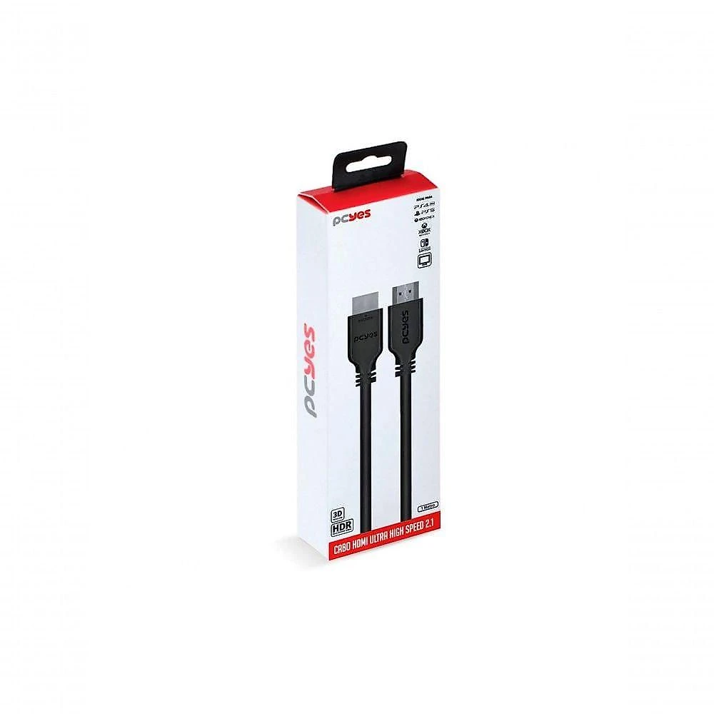 Cabo HDMI Ultra 2.1 PHM21-1 8K com Largura de Banda 48GBIT-S 1M Pcyes