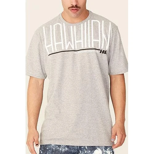 Camiseta básica masculina estampada cinza 9659a - hd