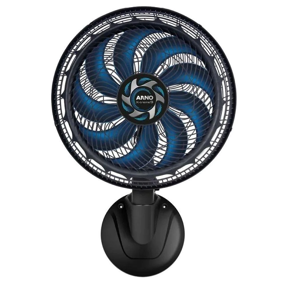 Ventilador de parede arno ve9p x-treme 40cm 9 pás preto 127v