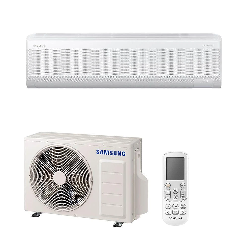 Ar Condicionado Split Hi Wall Samsung WindFree AI Inverter 24.000 BTUs Quente e Frio 220V R-32