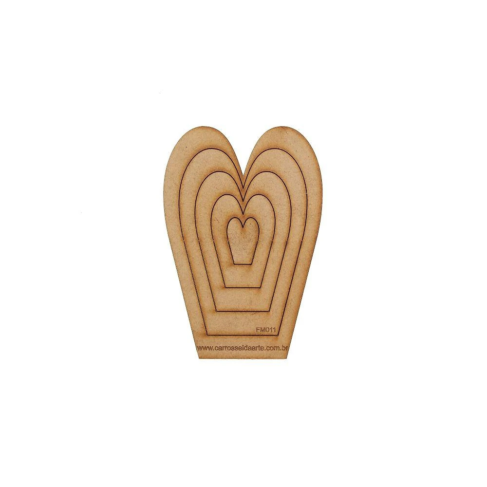 Gabarito Flor Mini Mdf Fm011