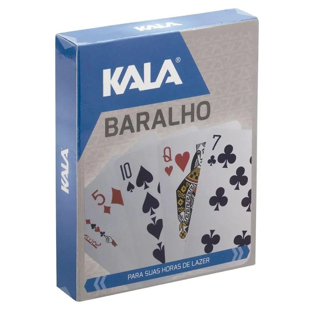 Jogo de Baralho 957178 com 108 Cartas 2 Unidades Branco Kala