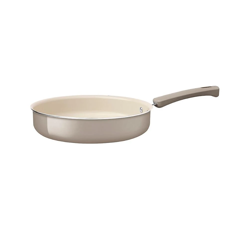 Jogo de panelas 5 peças ceramic veronese tramontina bege