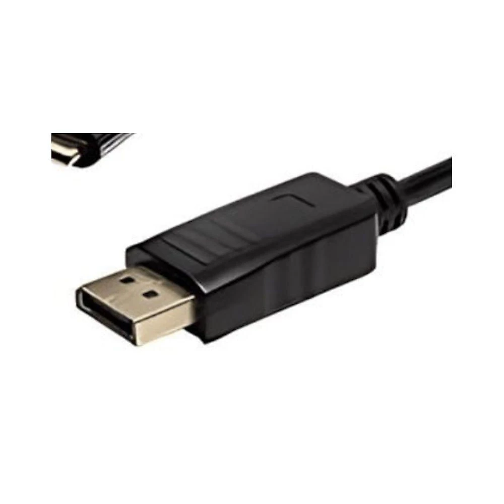 Cabo Displayport 1,2V para Tipo C Macho 4K 60Hz 1,8m Preto NWT