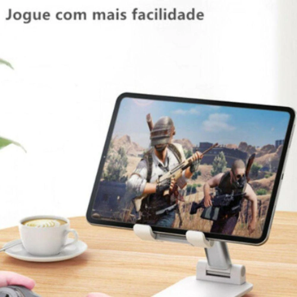 Suporte Para Celular Tablet De Mesa Dobrável Ajustável Je24