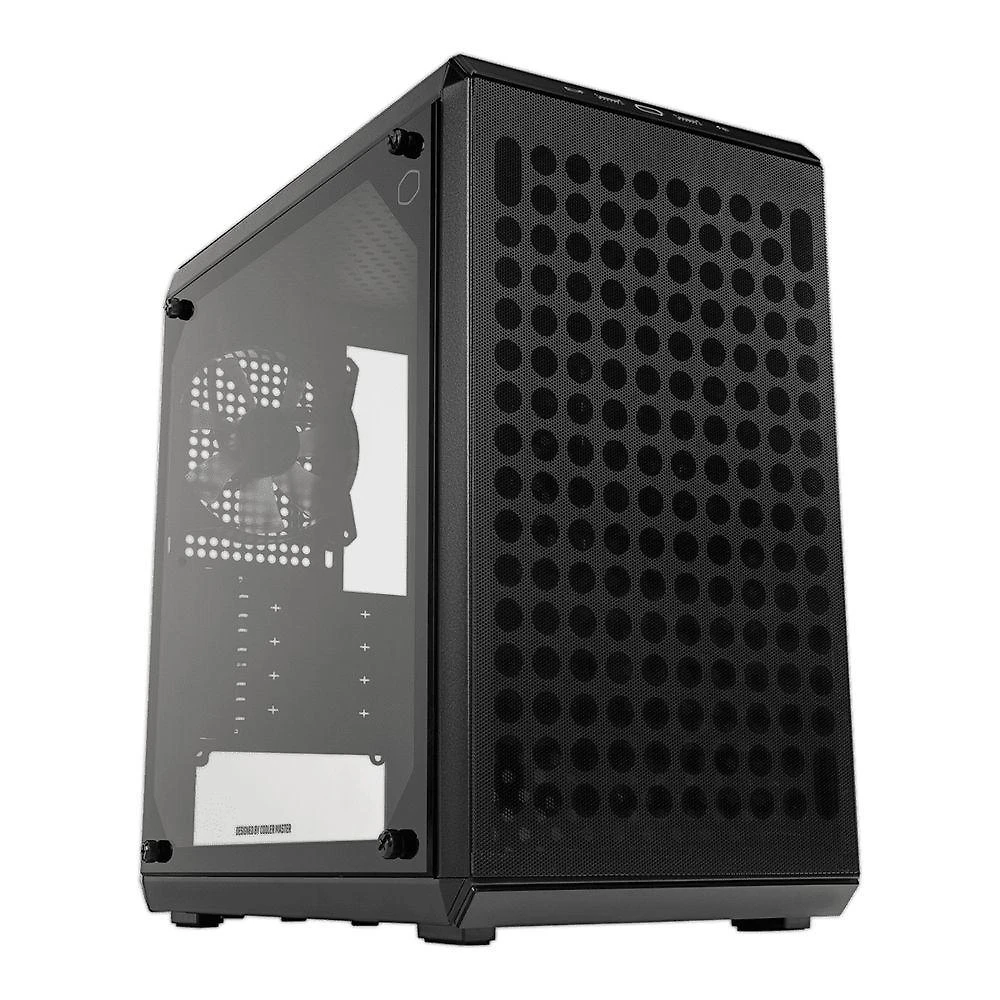 Gabinete Cooler Master Masterbox Q300l V2 Lateral Vidro Temperado - Q300lv2-kgnn-s00