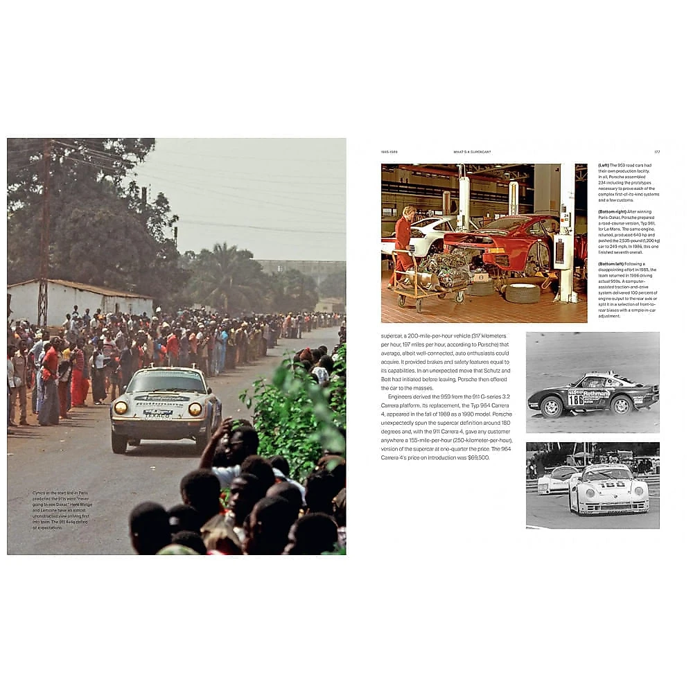 Porsche 75 Aniversário, Espere o Inesperado, Livro de Capa Dura em Inglês, 256 Páginas