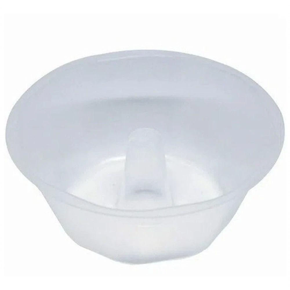 Forma para Mini Pudim Descartável C Tampa Forneável 120 ml 100 Unidades Transparente Higipack