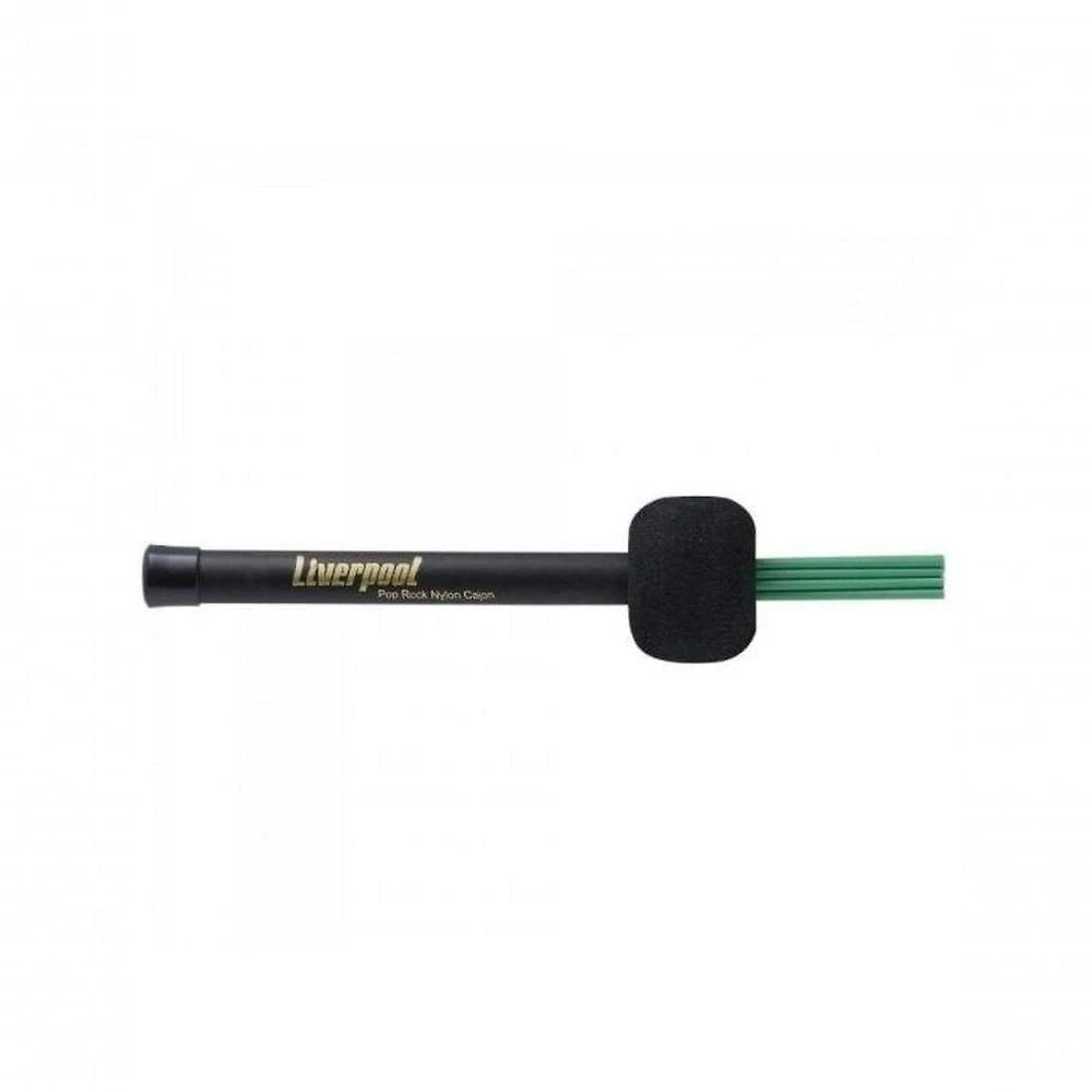 Vassourinha para Cajon VAC 001 com Varetas de Nylon Rígidas e Grossas para Resposta Rápida Liverpool