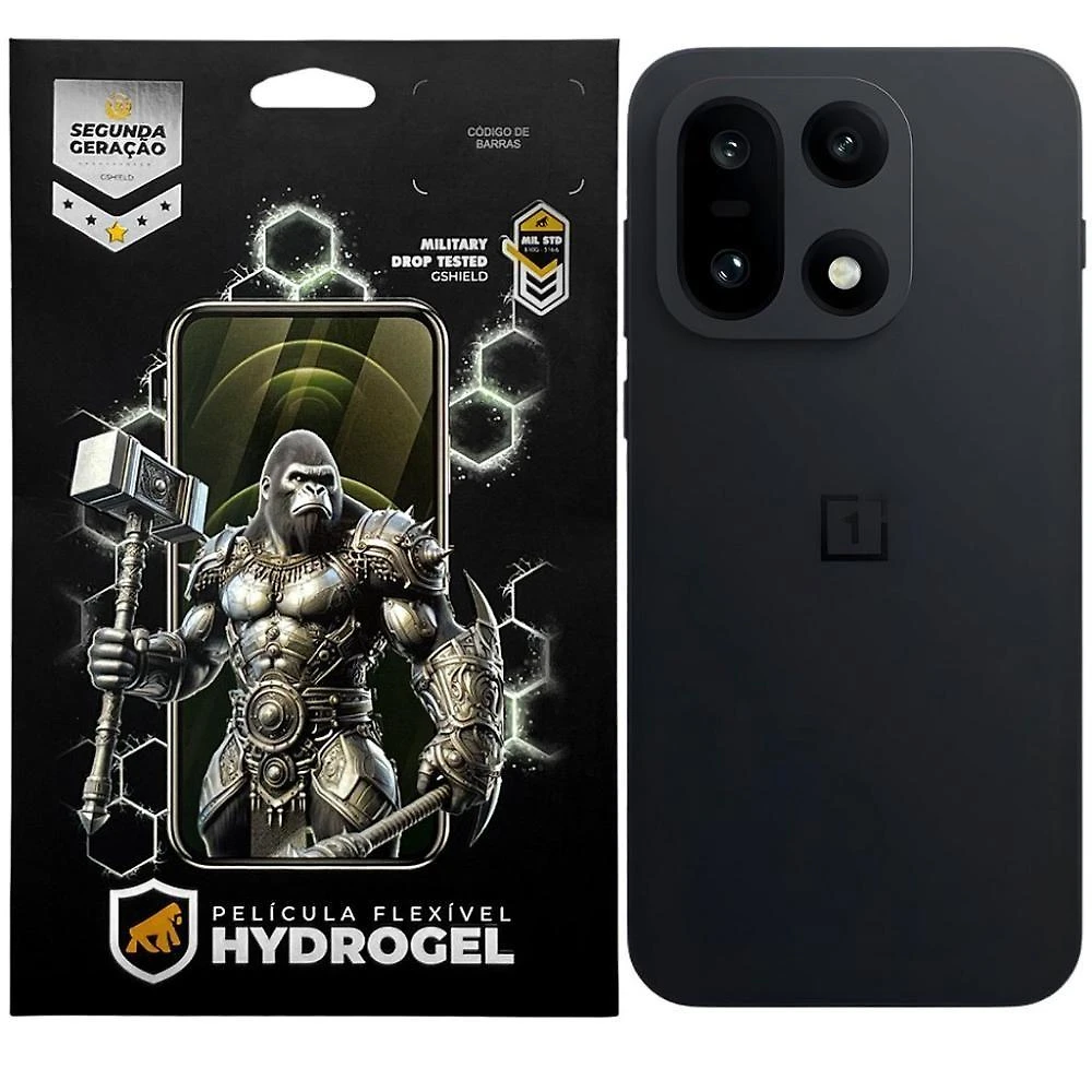 Película Gshield para Oneplus 15 Traseira Hydrogel HD com Proteção Contra Riscos Transparente 1