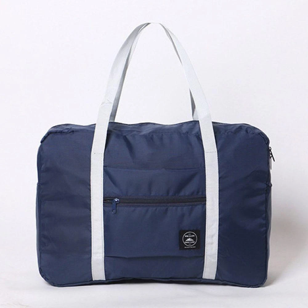 Bolsa Dobrável de Viagem OEM Travel Bag 30L Azul Marinho Unissex