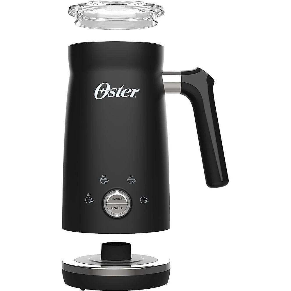 Espumador Aquecedor De Leite Elétrico 4 Em 1 127V Oster Preto