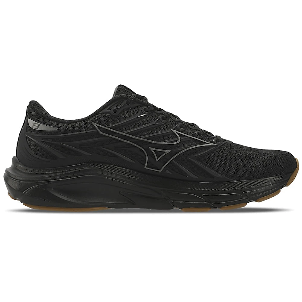 Miniatura Tênis de Corrida Masculino Mizuno Jet 8 34 Preto