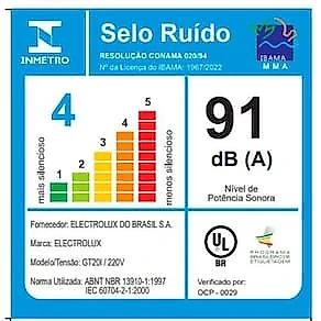 Aspirador de Pó e Água Electrolux GT20I 1800W 20L – Inox 110V
