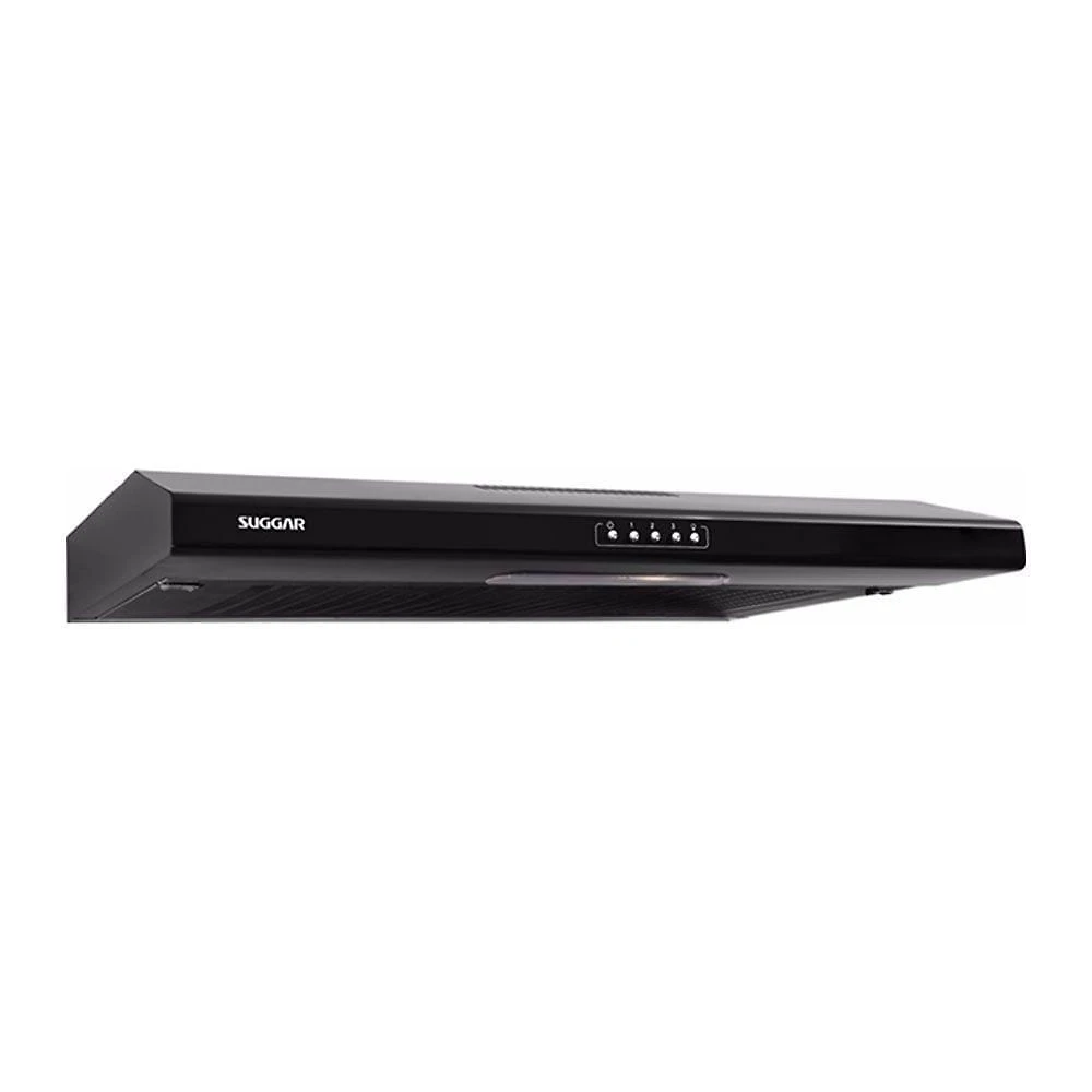 Depurador de Ar Suggar Slim 80cm 130W 3 Velocidades Preto DI801PT 127V