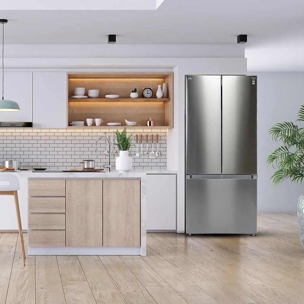 Geladeira 523L Philco Eco Inverter French Door Inox PRF53A 110V