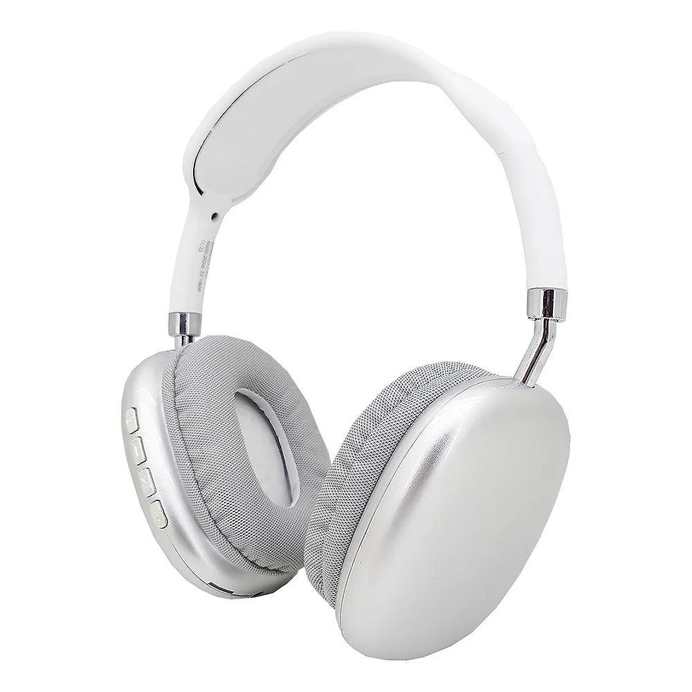 Headphone Bluetooth Draik P9 sem Fio Som Estéreo com Microfone e Cartão de Memória Branco