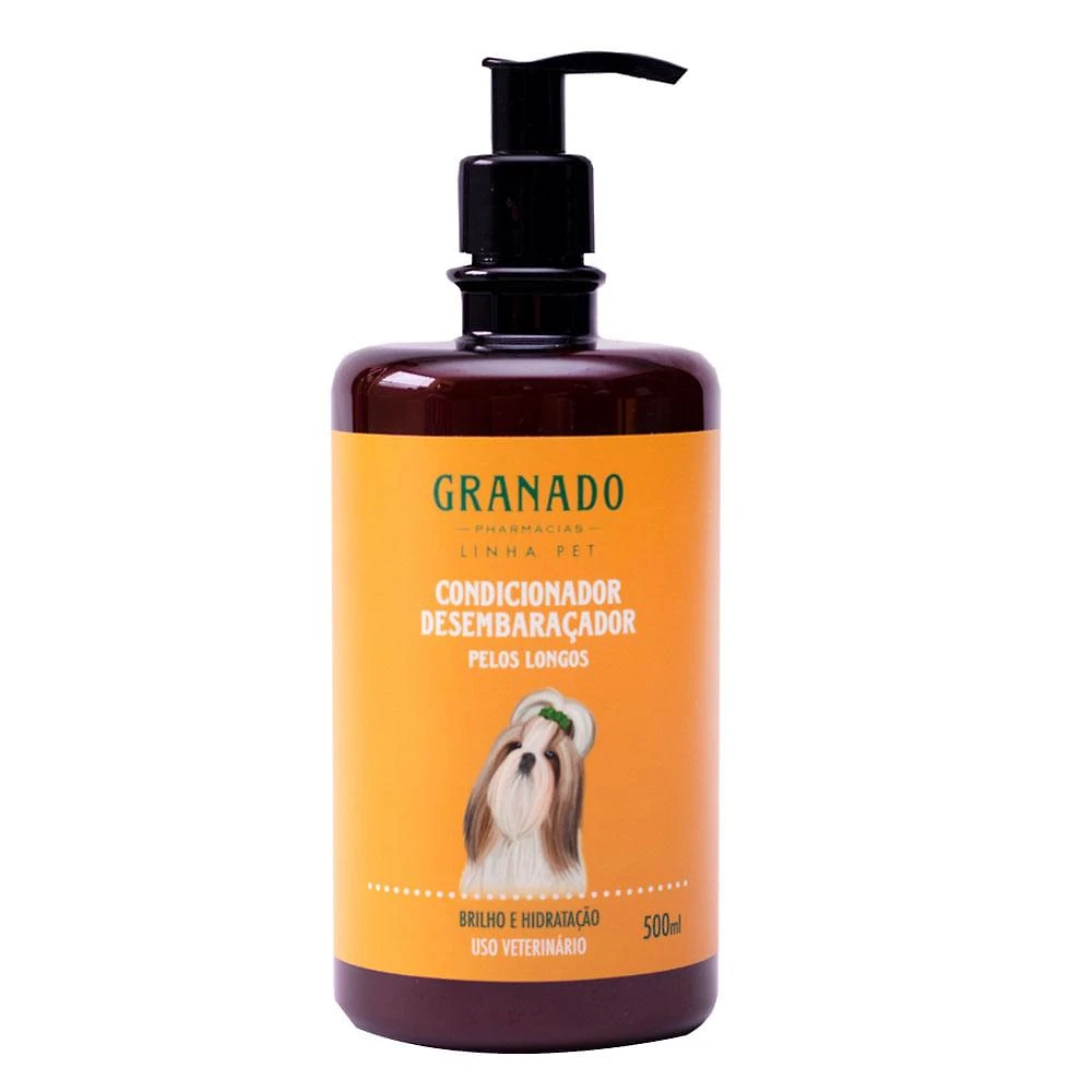 Granado desembaraçador para pelos longos condicionador para pets