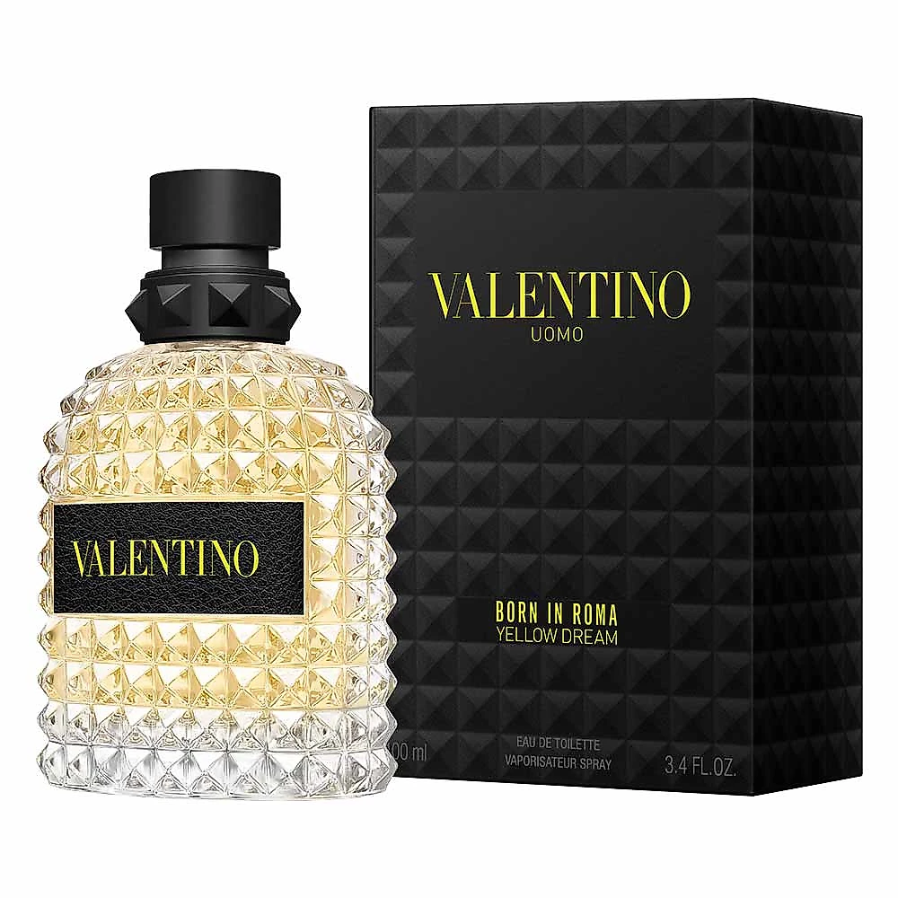 Perfume Valentino Born In Roma Yellow Dream Uomo Eau de Toilette Masculino 100ml