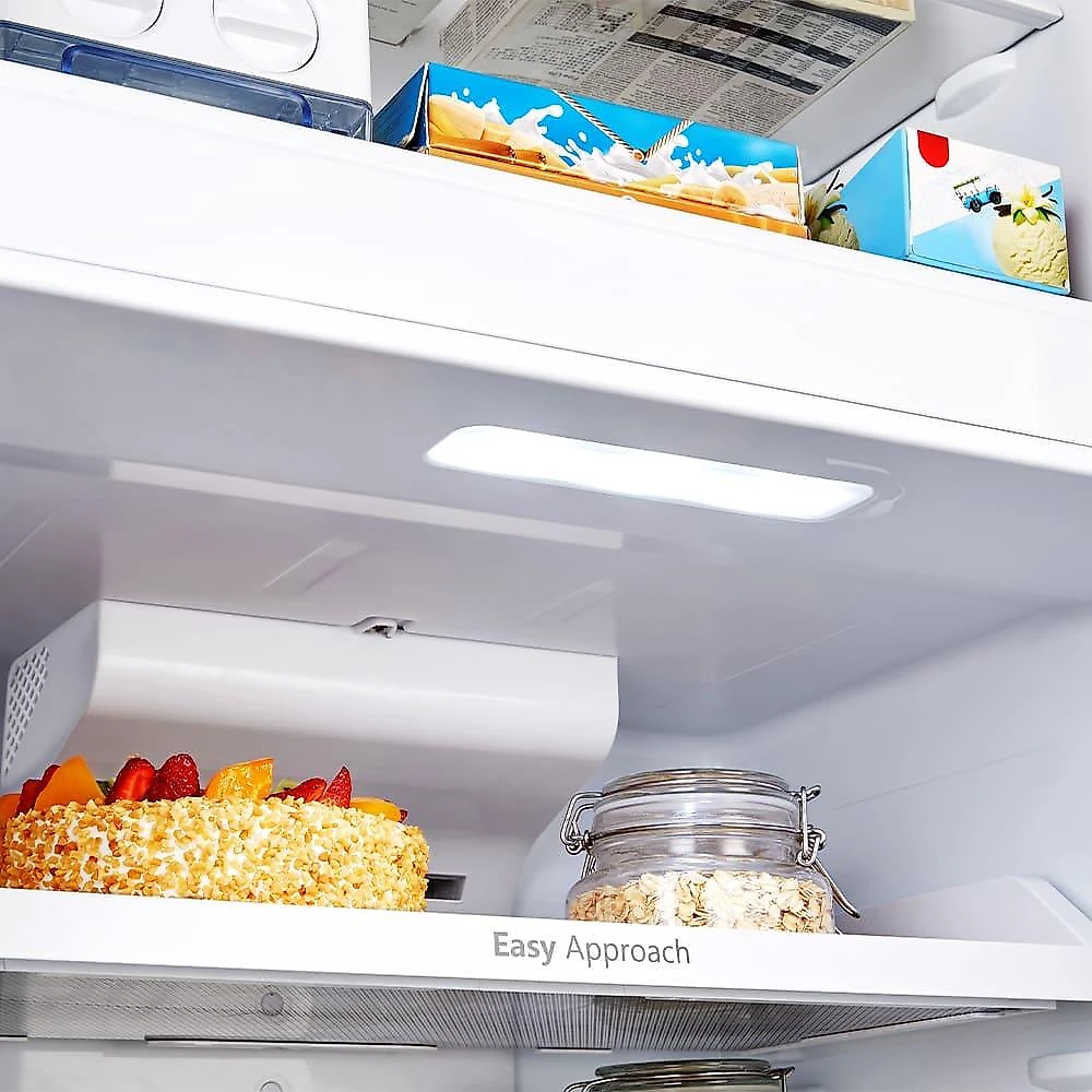 Refrigerador duplex 379l hisense rt3n375 frost free inverter portas planas prateleiras de vidro inox 110