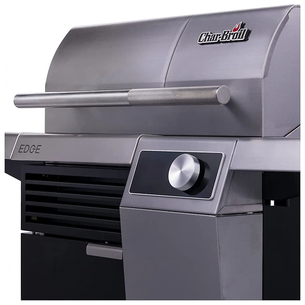 Churrasqueira Elétrica com Controle de Temperatura e Tela LCD, 110V, Char Broil 22652143, Prata