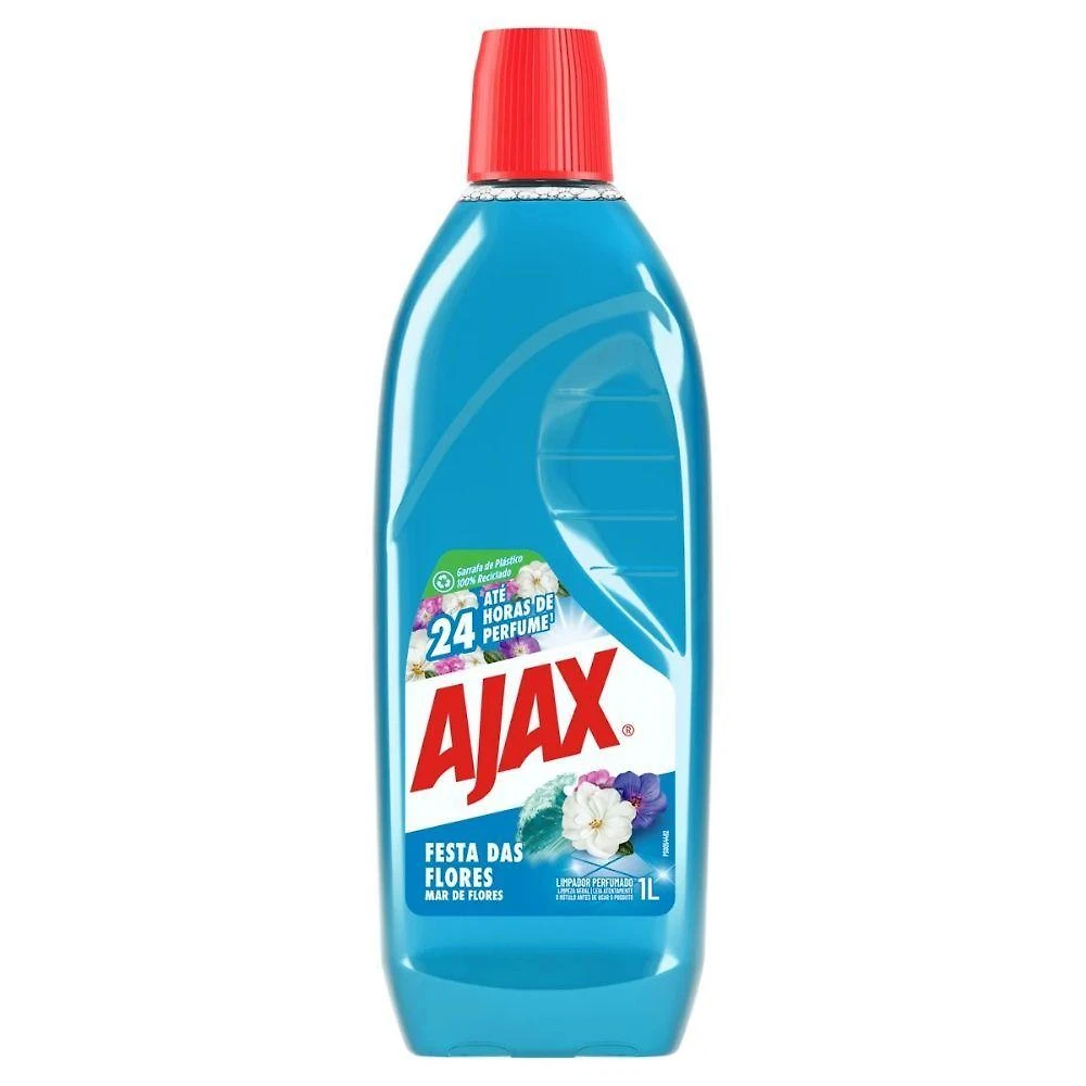 Limpador Diluível Ajax Festa Das Flores Mar De Flores 1 Litro