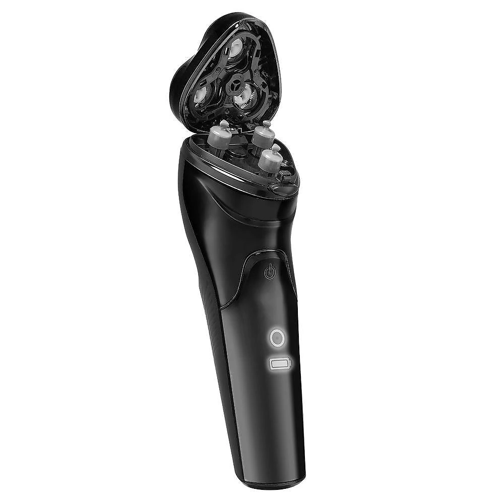 Barbeador Elétrico Philco PBA08 Aparador de Barba Lâmina Aço Inoxidável sem Fio Preto Bivolt